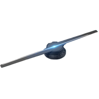 Turn any room into a holiday show in 5 seconds with this 3D holographic fan.